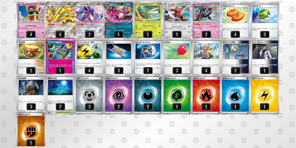 ポケカ】サーフゴーex環境デッキレシピまとめ【Gholdengoex
