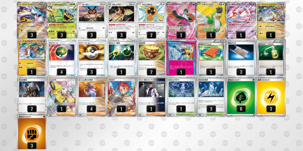 タケルライコデッキ ポケカ】タケルライコex環境デッキまとめ【Raging Bolt】 | ポケカ飯