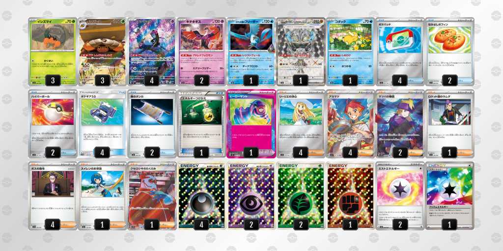 【シティリーグ】2026/03/01(日)開催分 優勝＆入賞デッキまとめ(北海道・秋田・千葉・東京・神奈川・福井・長野・京都・大阪・兵庫・広島・愛媛・福岡・長崎・宮崎・鹿児島) 牌組圖片