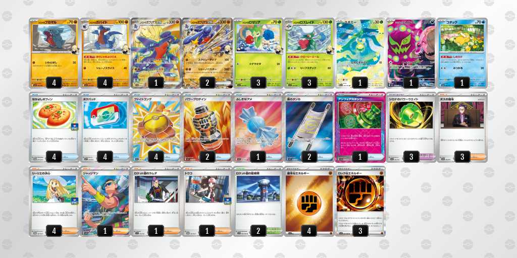ベスト16 あやとん選手 シロナのガブリアス デッキリスト