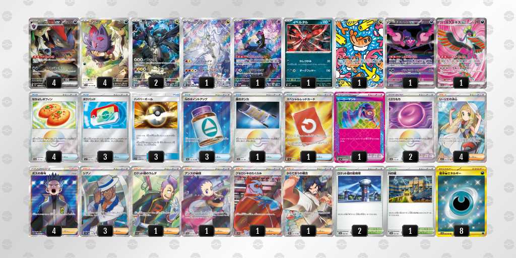 ベスト16 だぼ選手 Nのゾロアーク デッキリスト