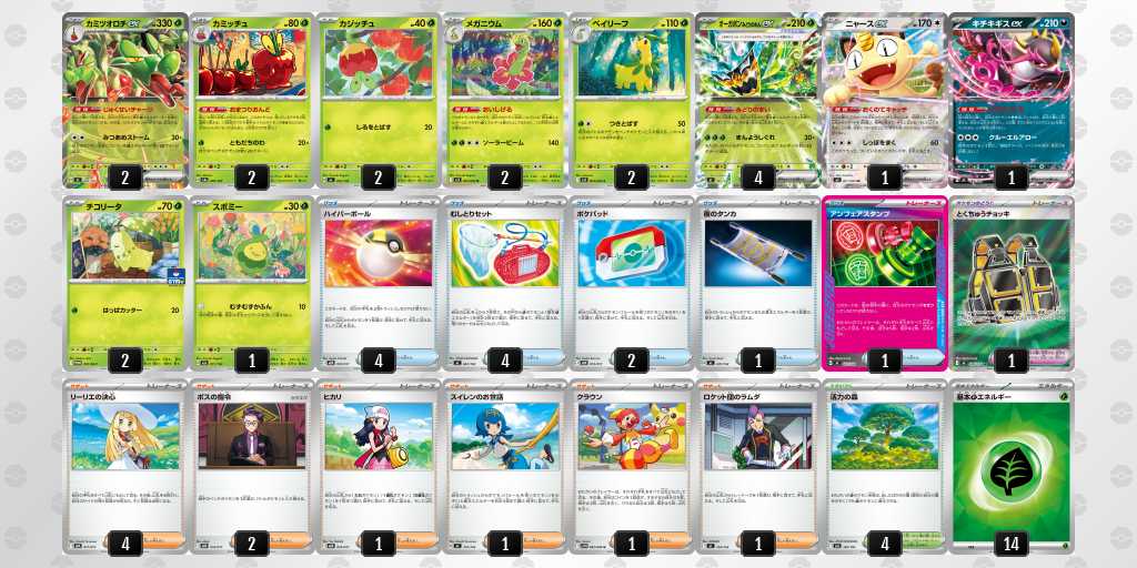 ベスト16 カミツオロチのデッキリスト