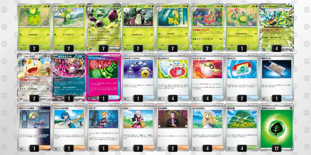 ベスト16 オリーヴァのデッキリスト