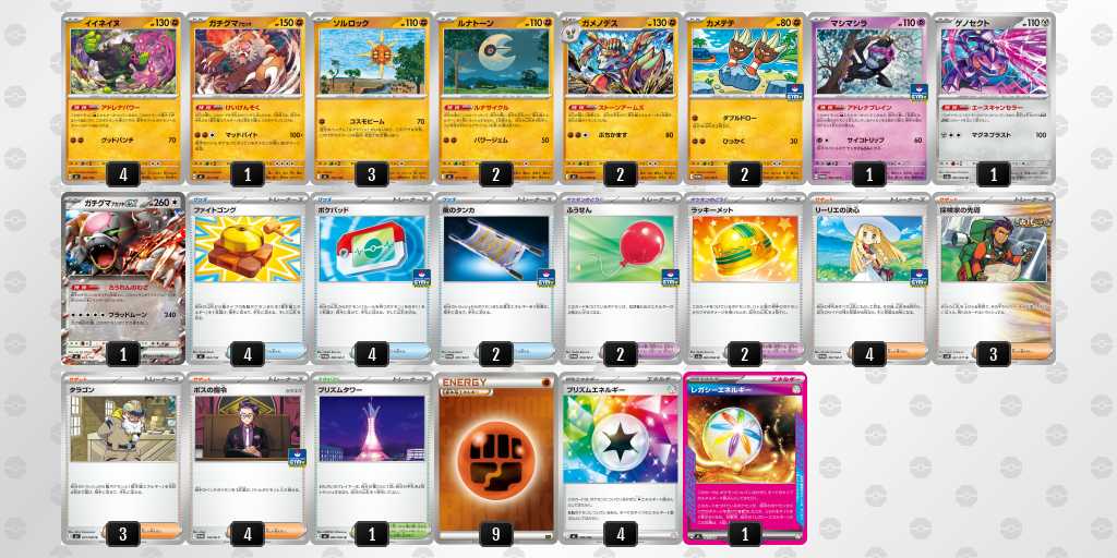 ベスト16 イイネイヌのデッキリスト