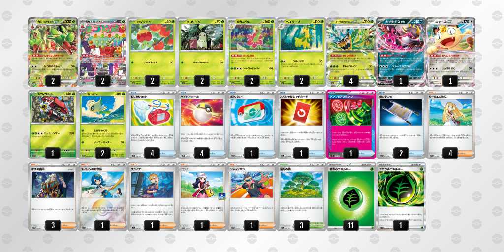 ベスト8 カミツオロチのデッキリスト