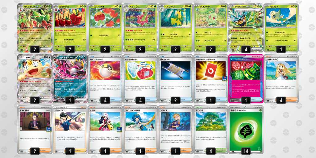 ベスト8 カミツオロチのデッキリスト