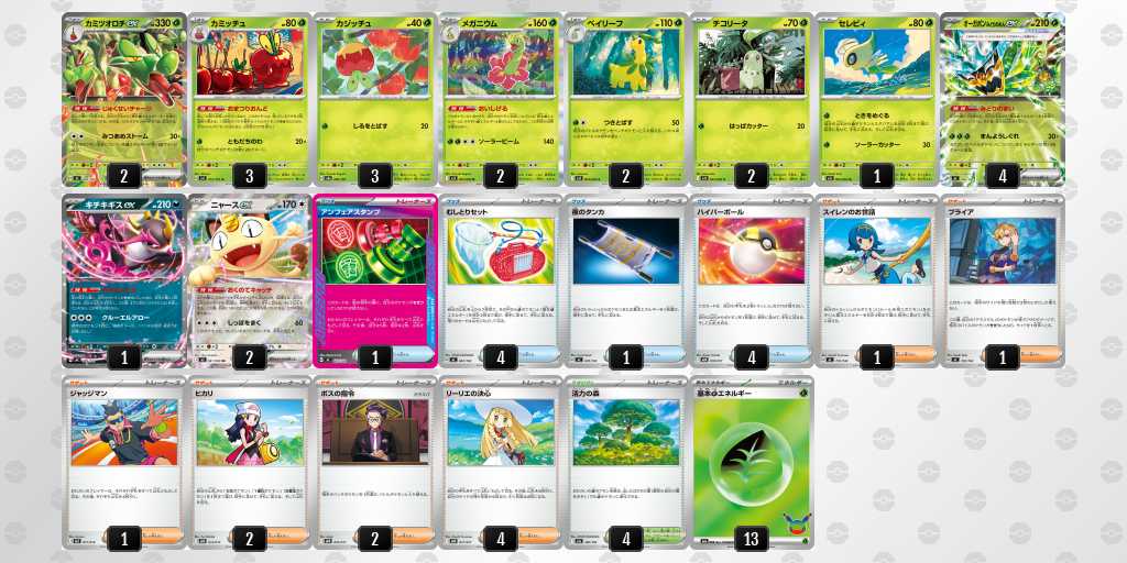 ベスト16 カミツオロチのデッキリスト