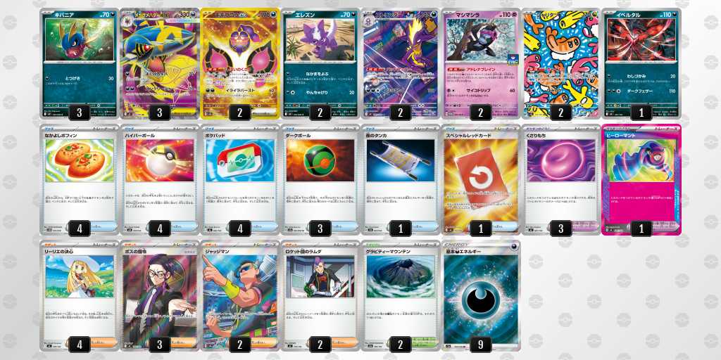 ベスト16 サメハダーのデッキリスト