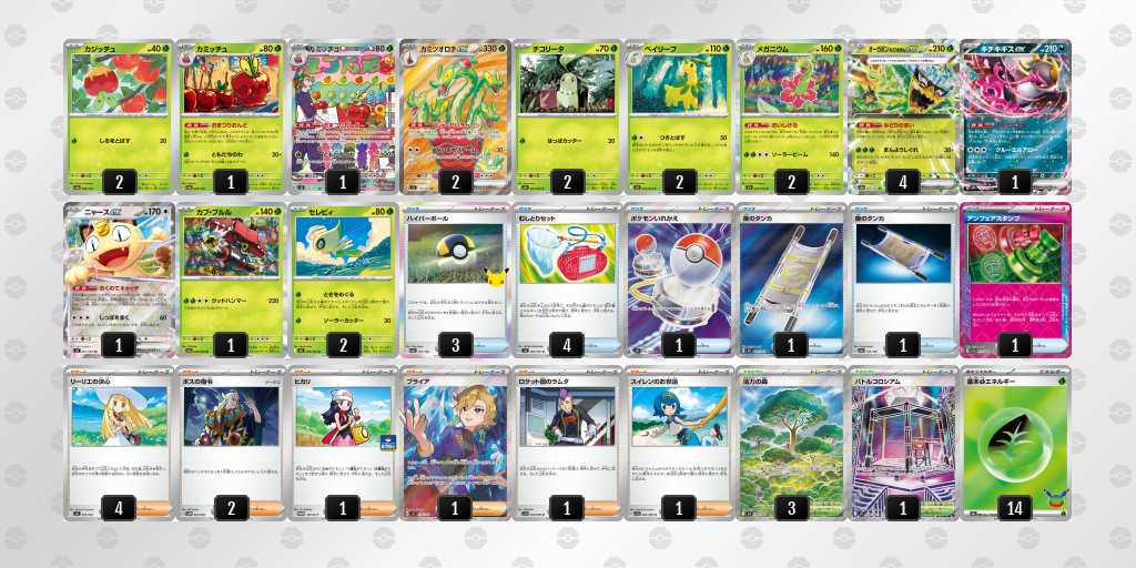 ベスト8 カミツオロチのデッキリスト