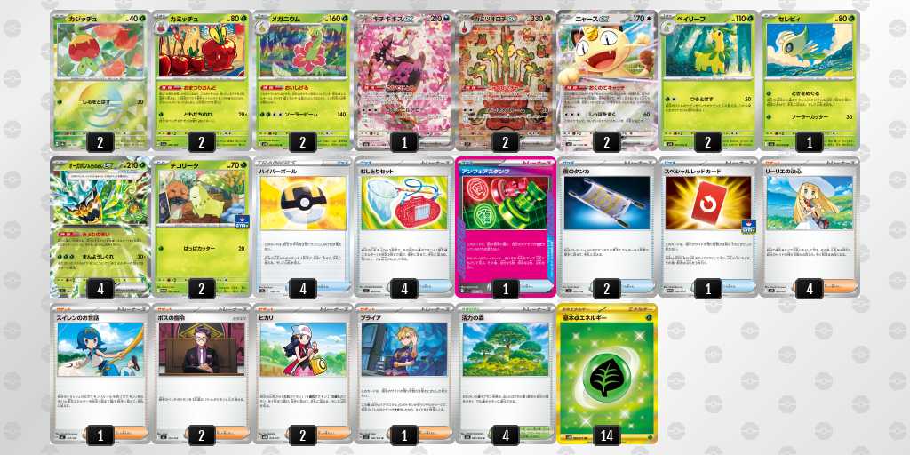 ベスト16 カミツオロチのデッキリスト
