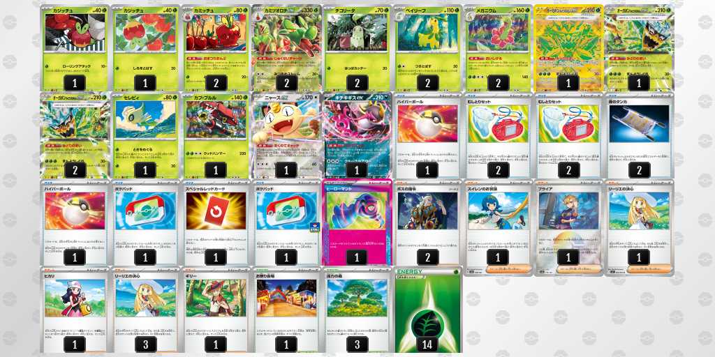 ベスト8 カミツオロチのデッキリスト