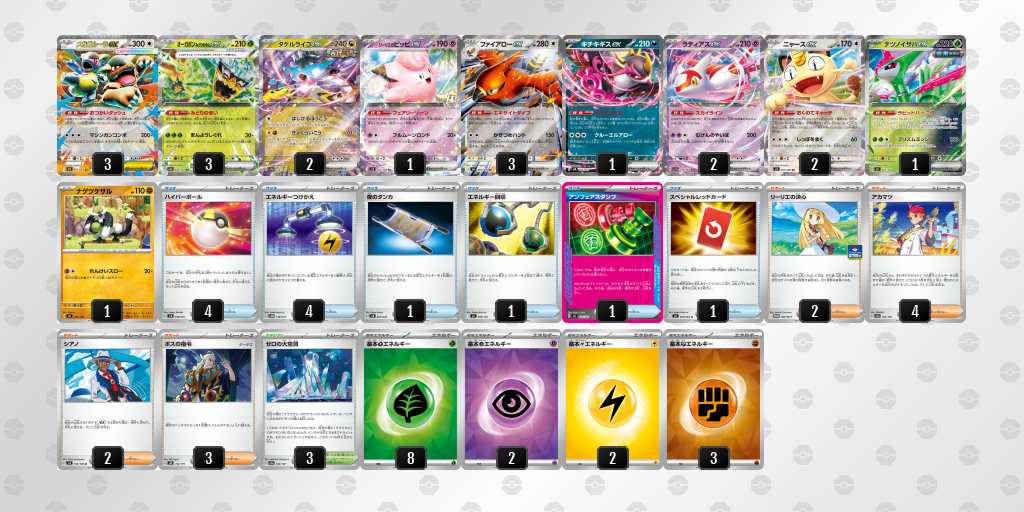 ベスト16 タケルライコ/ガルーラのデッキリスト