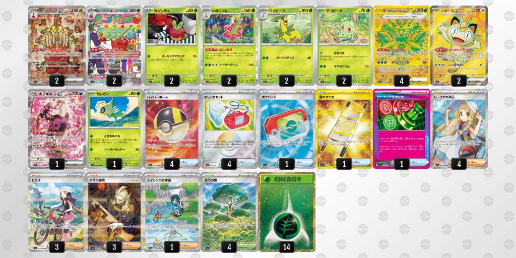 ベスト8 カミツオロチのデッキリスト