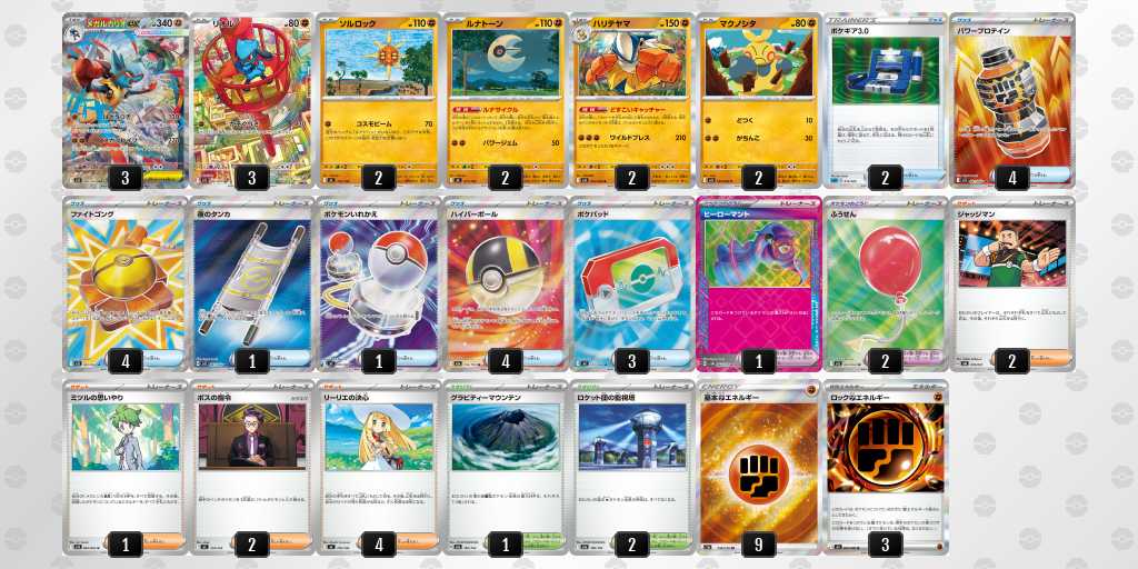 ベスト8 ルカリオのデッキリスト