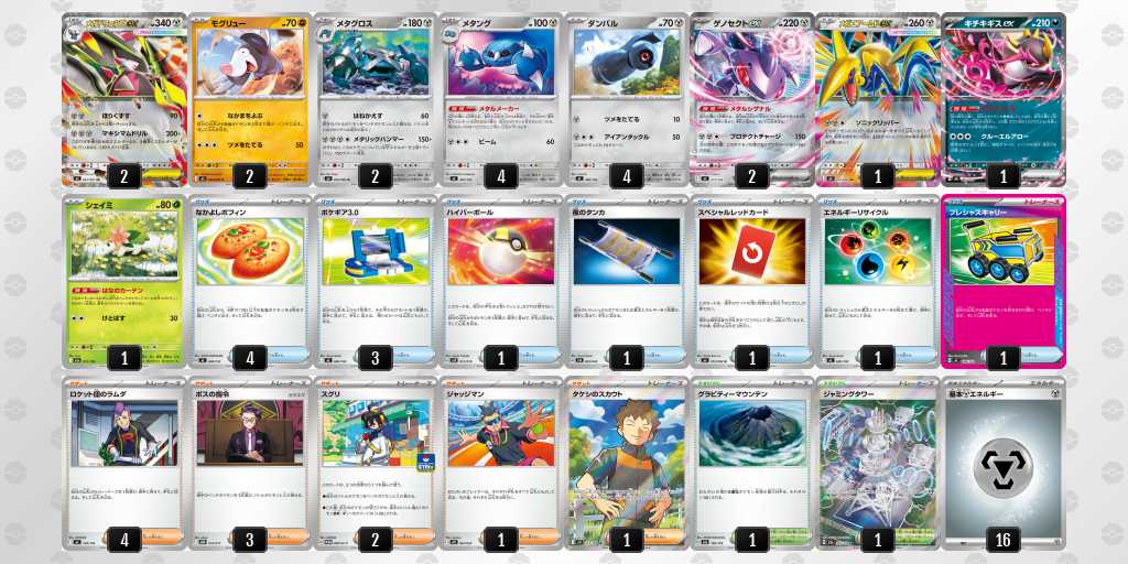 ベスト16 ドリュウズのデッキリスト