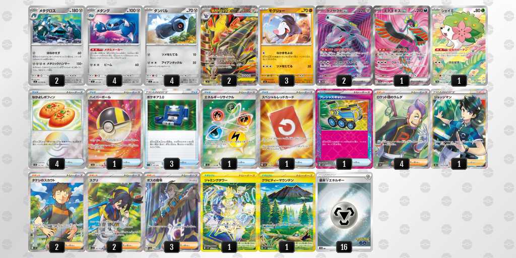 ベスト16 ドリュウズのデッキリスト