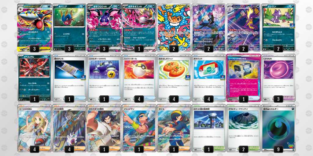 ベスト16 サメハダーのデッキリスト