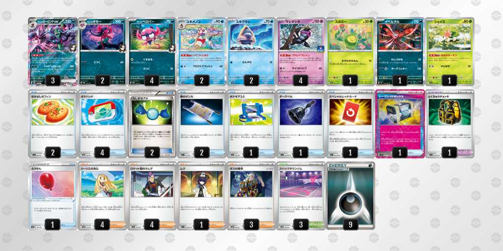 ベスト16 オーロンゲのデッキリスト