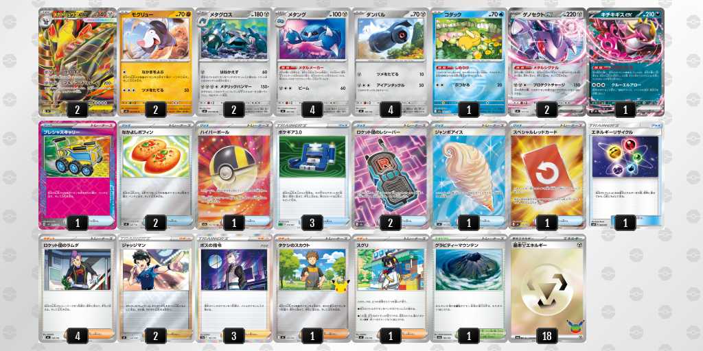 ベスト16 ドリュウズのデッキリスト