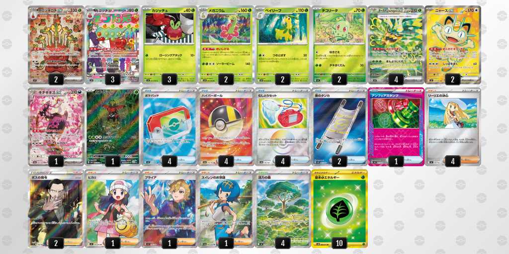 ベスト16 カミツオロチのデッキリスト