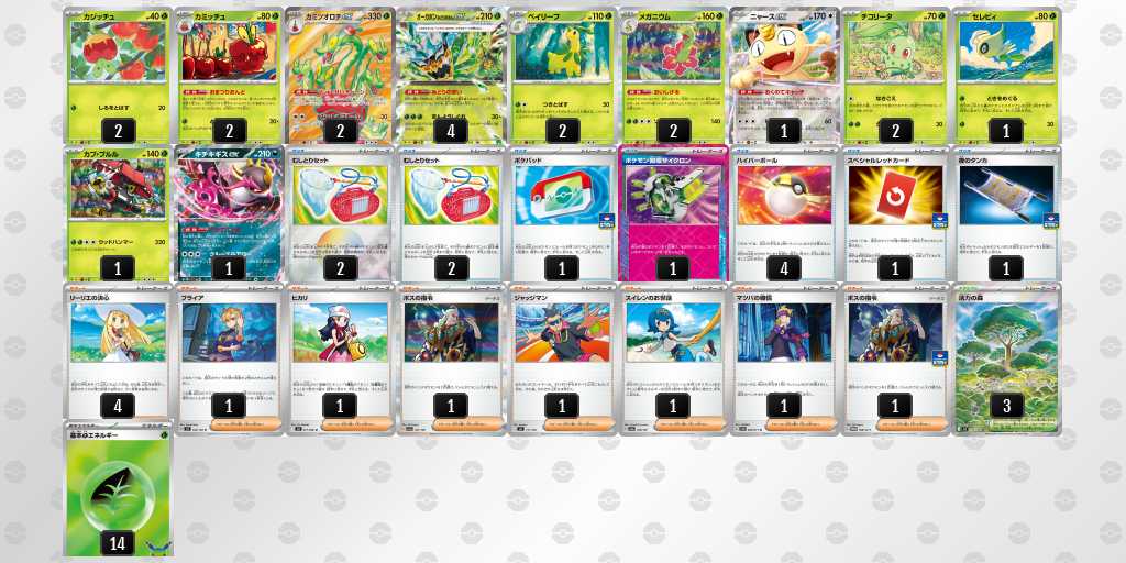 ベスト16 カミツオロチのデッキリスト
