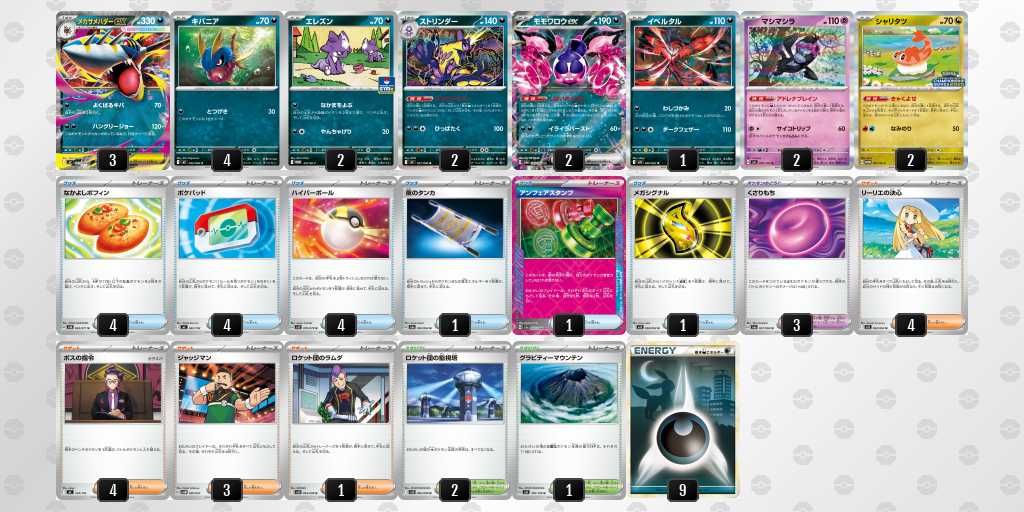 ベスト16 サメハダーのデッキリスト