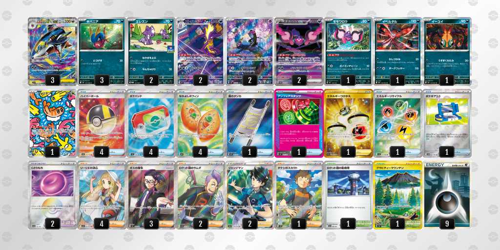 ベスト16 サメハダーのデッキリスト
